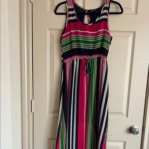 Indulge Multicolor Striped Dress